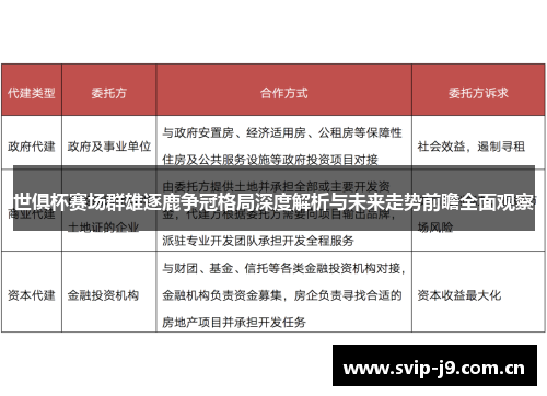 世俱杯赛场群雄逐鹿争冠格局深度解析与未来走势前瞻全面观察